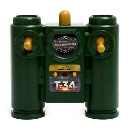 Radio controlled tank "T34", with a battery, with a bunker-5