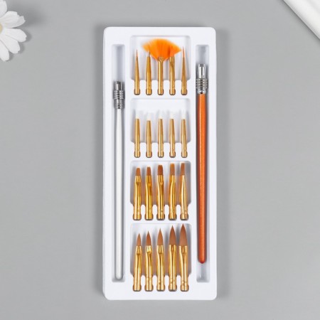 Tool for creativity n-r 22 items (2 holders + 20 nozzles) 2x12.5x29.5 cm-7
