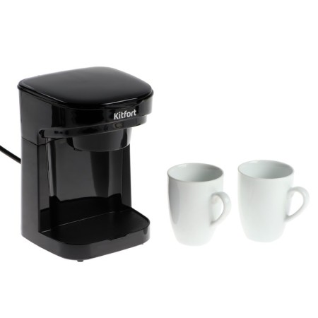 Coffee machine KitFort KT-764, drip, 450 watts, 0.25 l, black-2
