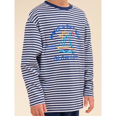 Set for boys, height 140 cm, dark blue color-2
