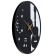 Watch Wall Interior "Guitar", silent, D-40 cm, with a mirror