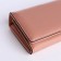 Women's wallet on magnet, pink color