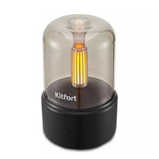 Air humidifier KitFort KT-3801, Ultrasound, 4.5 W, 0.12 l, aromatization, black