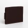 Male purse on a magnet, brown color