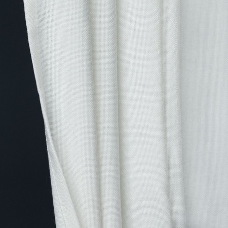 Set of curtains "Jerry", size 200 x 270 cm - 2 pcs, grab - 2 pcs cm, white color-1
