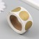 Sticker Paper "Golden Circle" Scretch-layer d = 2.5 cm 300 pcs in the roll