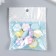 Decor for creativity Plastic "Paw" mix 1.7x1.5 cm