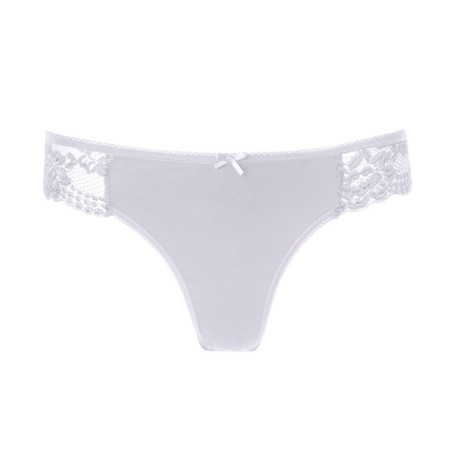 Panties female thongs, white color (Bianco), size 46 (m)