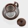 Glass teapot “Fantasy”, 750 ml, with metal sieve, color mix