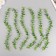 An artificial plant for creativity "Liana from eucalyptus leaves" set of 6 pcs 39 cm