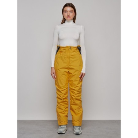 Semicunners of women's winter, size 44, mustard color-4