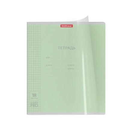Notebook18l CL Erichkrause Coverpro classic. layer. region. chalk. Cardboard, mix-1