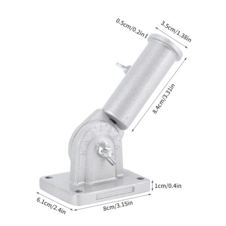Bracket for the flag, internal, d-3.5 cm, depth 8.4 cm