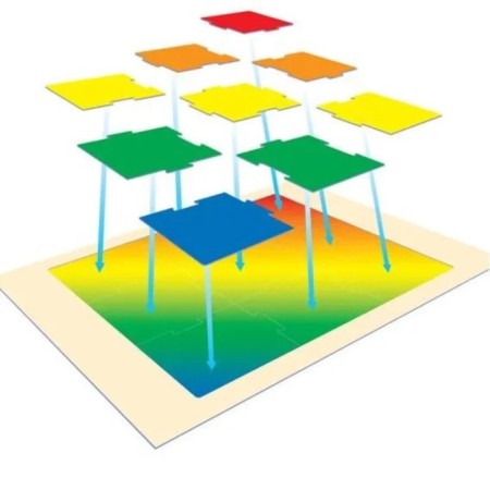 Puzzles in the frame 2 in 1 "ABC", A3 format-2