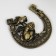 Horseshoe with a dragon in the box "Wealth in the New Year", 3.5 x 3.5 cm