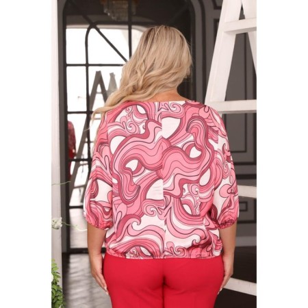 Female jumper, size 56, pink color-6