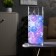 Garland “thread” 5 m with nozzles “pink-blue”, ip20, transparent thread, 20 LED, white glow, 220 V