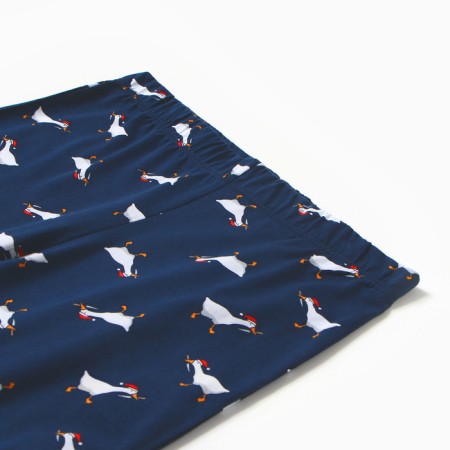 Pajama men's kaftan "New Year's game", size 52-9