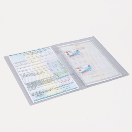 Folder for documents, 2 sets, white color-3