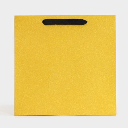 Packet for cake, 30 x 30 x 30 cm, gold with glitter-2