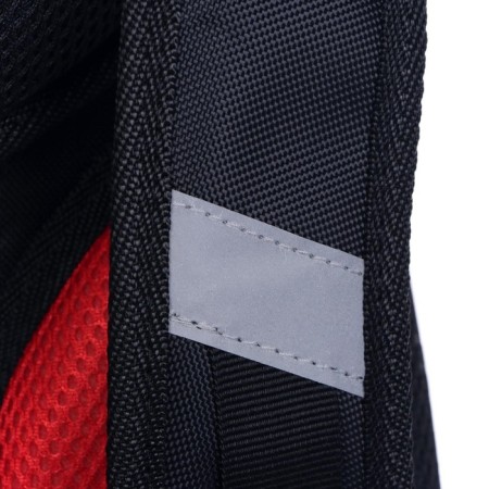 School backpack 38 x 30 x 16 cm, ergonomic back, Stavia "Black Machine"-10