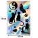 Holographic stickers (stickers) "cats" 10x15 cm, 5-200