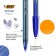 Ballic handle BIC "Cristal Exact", 0.7 mm, blue ink, tinted case, medium line of writing
