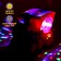 Disco steam locomotive, disco, light and sound, works from batteries, red color