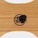 Ceramic napkin on the bamboo stand Bellatenero, 14 × 7 × 10 cm, white color