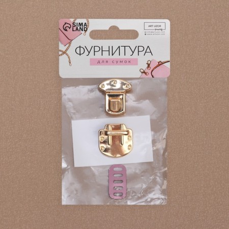 Bag Fraille, 2.2 × 2.7 cm, gold color-6