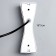 Sconces "Nuvola" LED 6W 4000K IP65 4000K white 5x16 cm