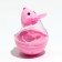 Nevali toy "Mouse" with a compartment for treats (up to 1 cm), 4.7 x 6.5 cm, pink