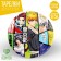 Disposable paper plate "anime", 18 cm