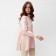 Women's shirt Minaku: Casual Collection Pink color, pr 42