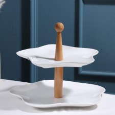 Ceramic 2-tier ceramic 
