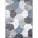 Rectangular carpet Merinos Sofit, size 80x150 cm, color Light Gray