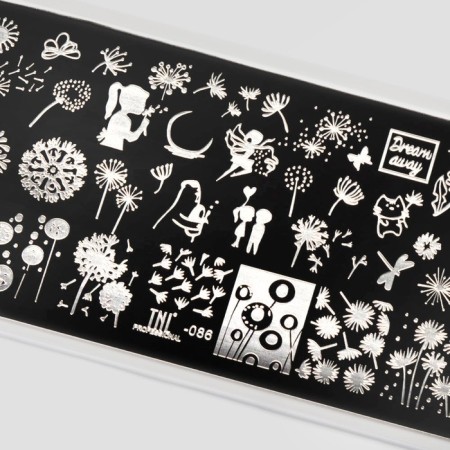 TNL Premium stamping plate "Dandelion Waltz"-1