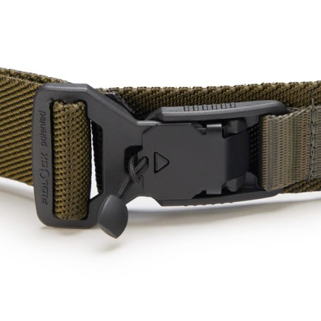 Tactical belt, trouser "Flex" magnetic buckle, size m, up to 100 cm, green-1