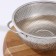 A colander made of stainless steel "Marco", d = 19 cm, two handles, chrome color