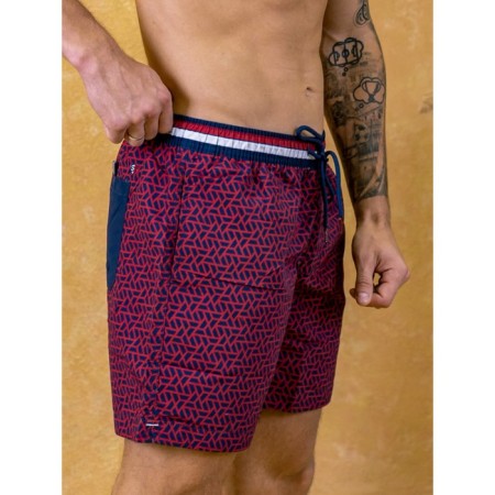 Male ISee shorts, size 50, burgundy color-3