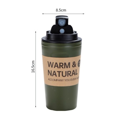 Thermal circle, 420 ml, casual, green-1