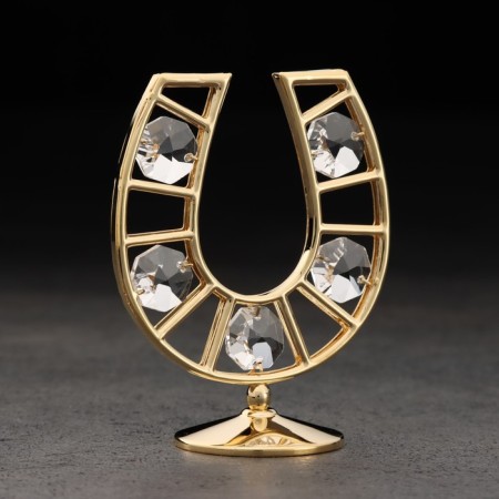 Suvenir "Podkova", on a stand, with crystals