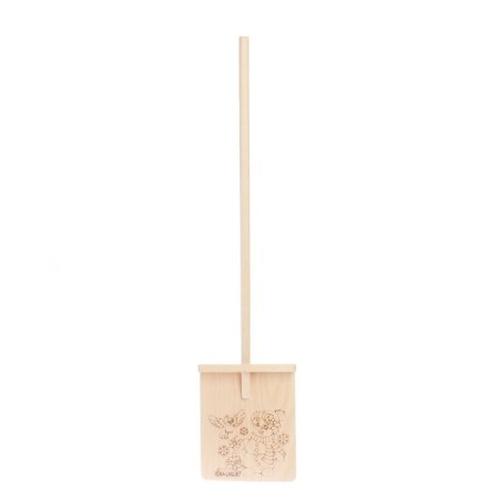 Wooden shovel “New Year! Snowman"-2