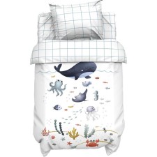 Bed linen Brock I am “sea friends” 112*147 cm, 60*120+20 cm, 40*60 cm