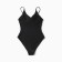 Swimsuit Asseting female plain minaku color black, size 44