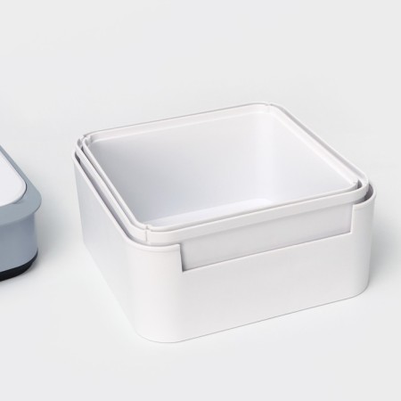 Garbage bin Savanna, folding, 18 l, white color-3