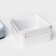 Garbage bin Savanna, folding, 18 l, white color