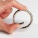Karabin ring, d = 38/48 mm, thickness - 5 mm, 5 pcs, bronze color
