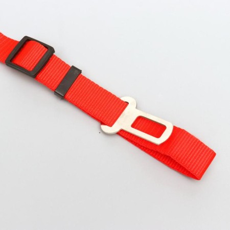 A car seat belt for dogs is especially durable, 68 x 2.5 cm, mix of flowers-5