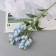 Artificial flowers "Garden -gangway" 68 cm, blue